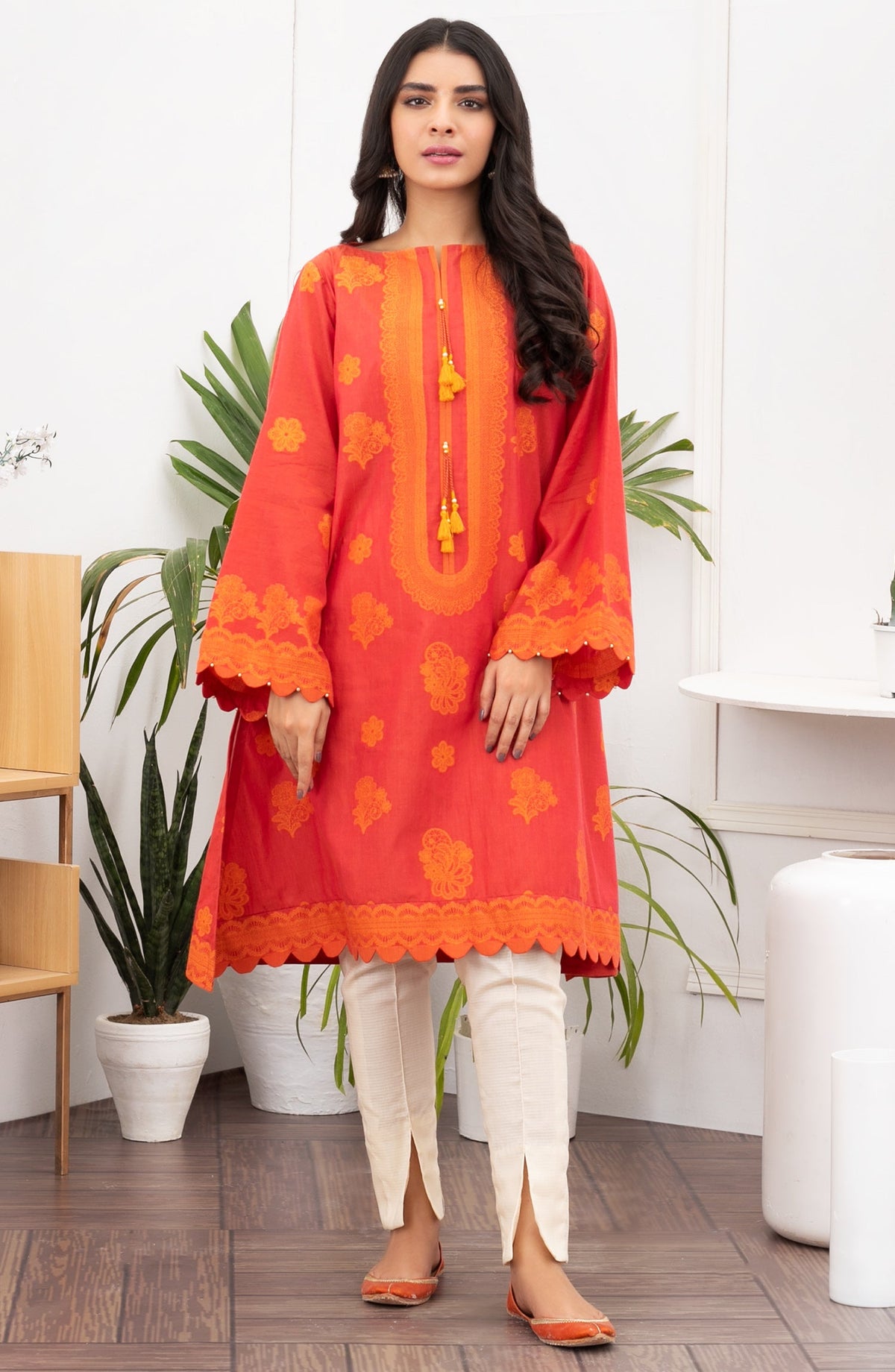 Orient - Unstitched 1 Piece Printed Jacquard Shirt