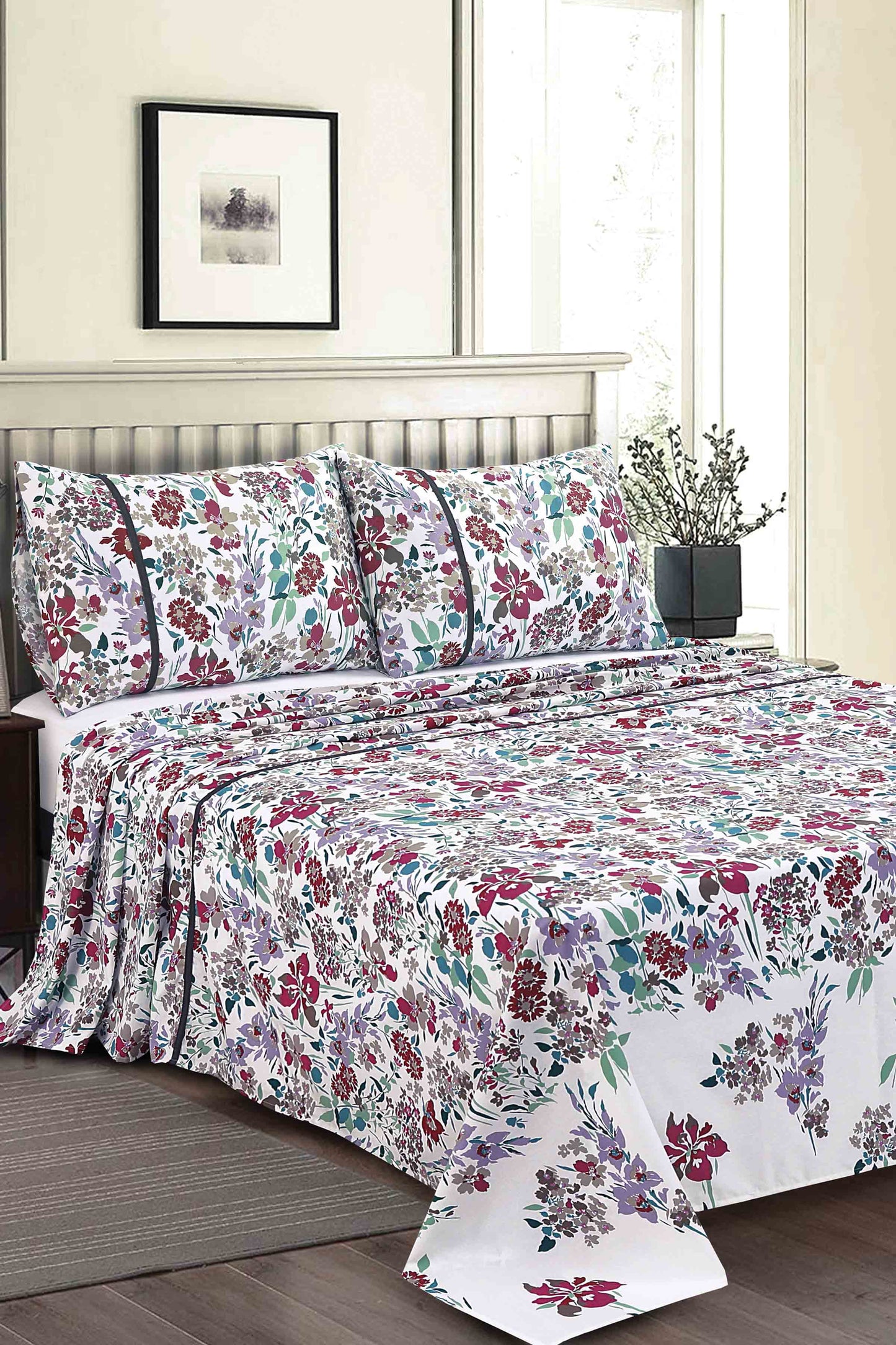 Nishat Linen - Frost Bloom Sheet Set