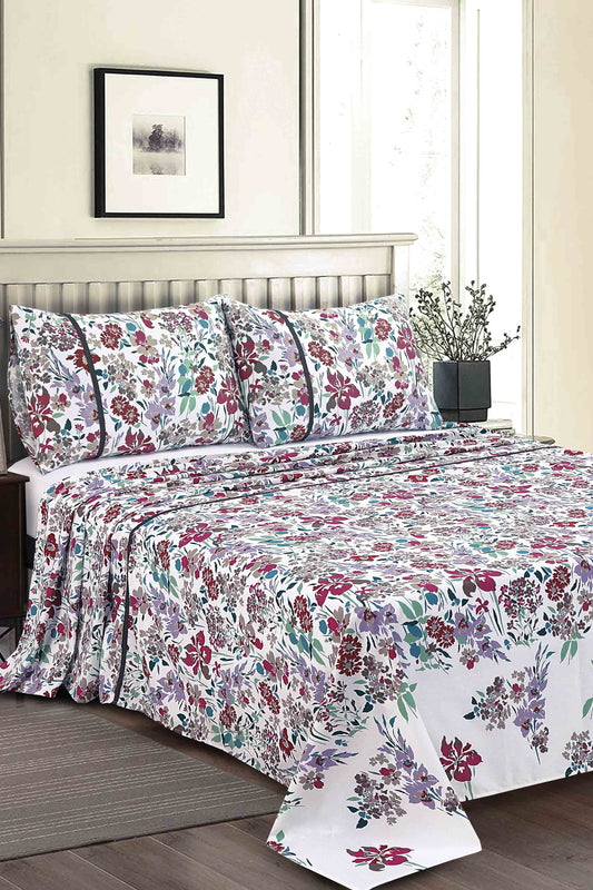 Nishat Linen - Frost Bloom Sheet Set