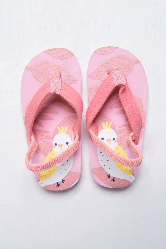 BTW - PRINTED FLAT SLIPPERS