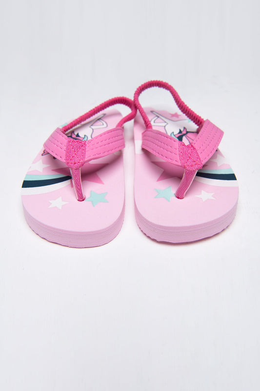 BTW - PRINTED FLAT SLIPPERS