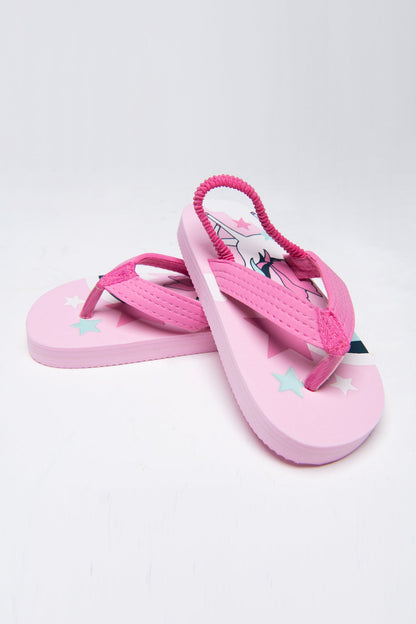 BTW - PRINTED FLAT SLIPPERS