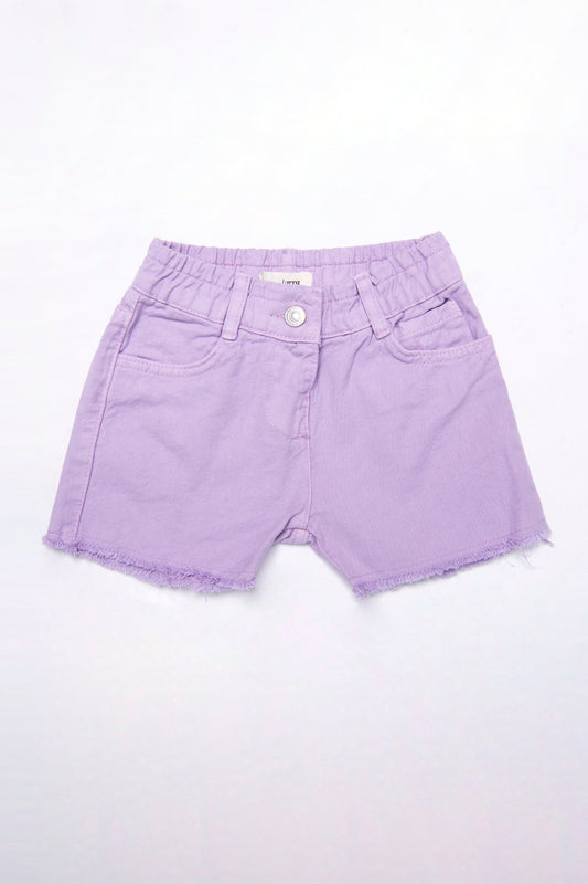 BTW - COLOURED DENIM SHORTS