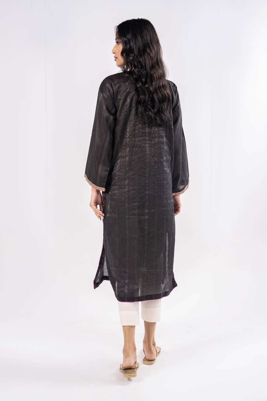 Printed Dobby Kurti