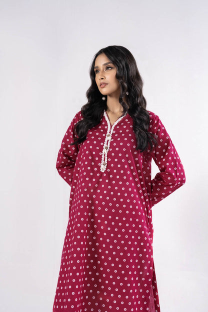 Printed Cambric Kurti