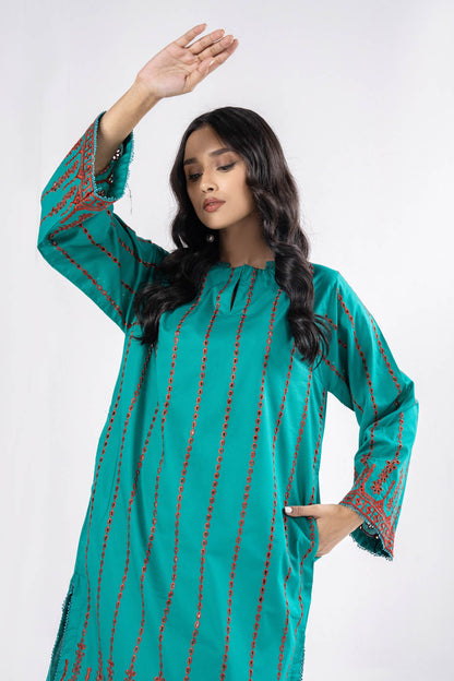 Printed Cambric Kurti