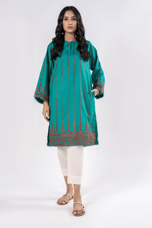 Printed Cambric Kurti