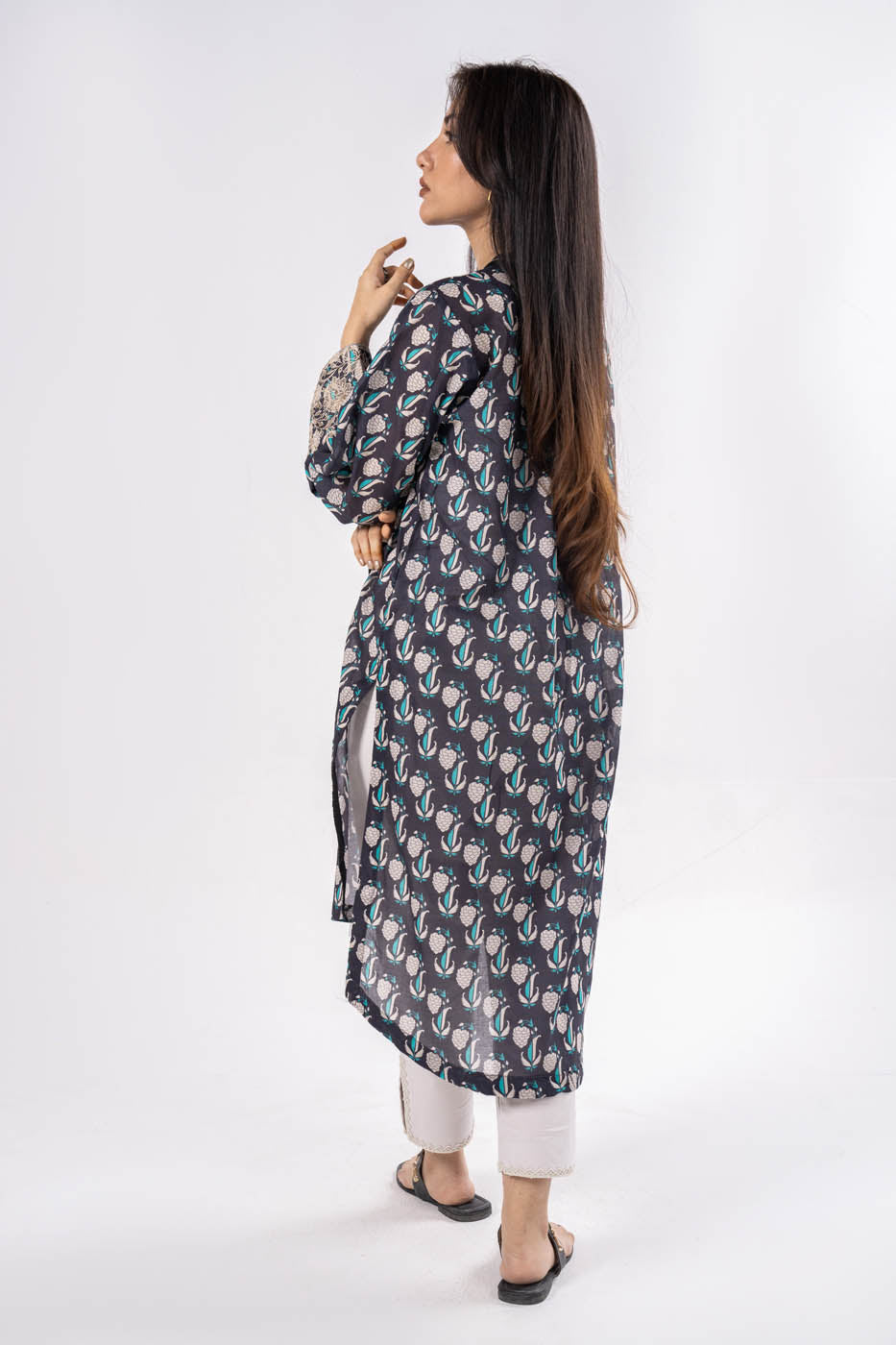 Printed Lawn Kurti