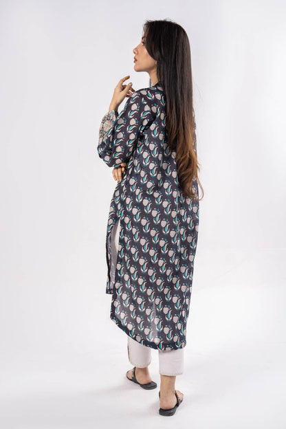 Printed Lawn Kurti