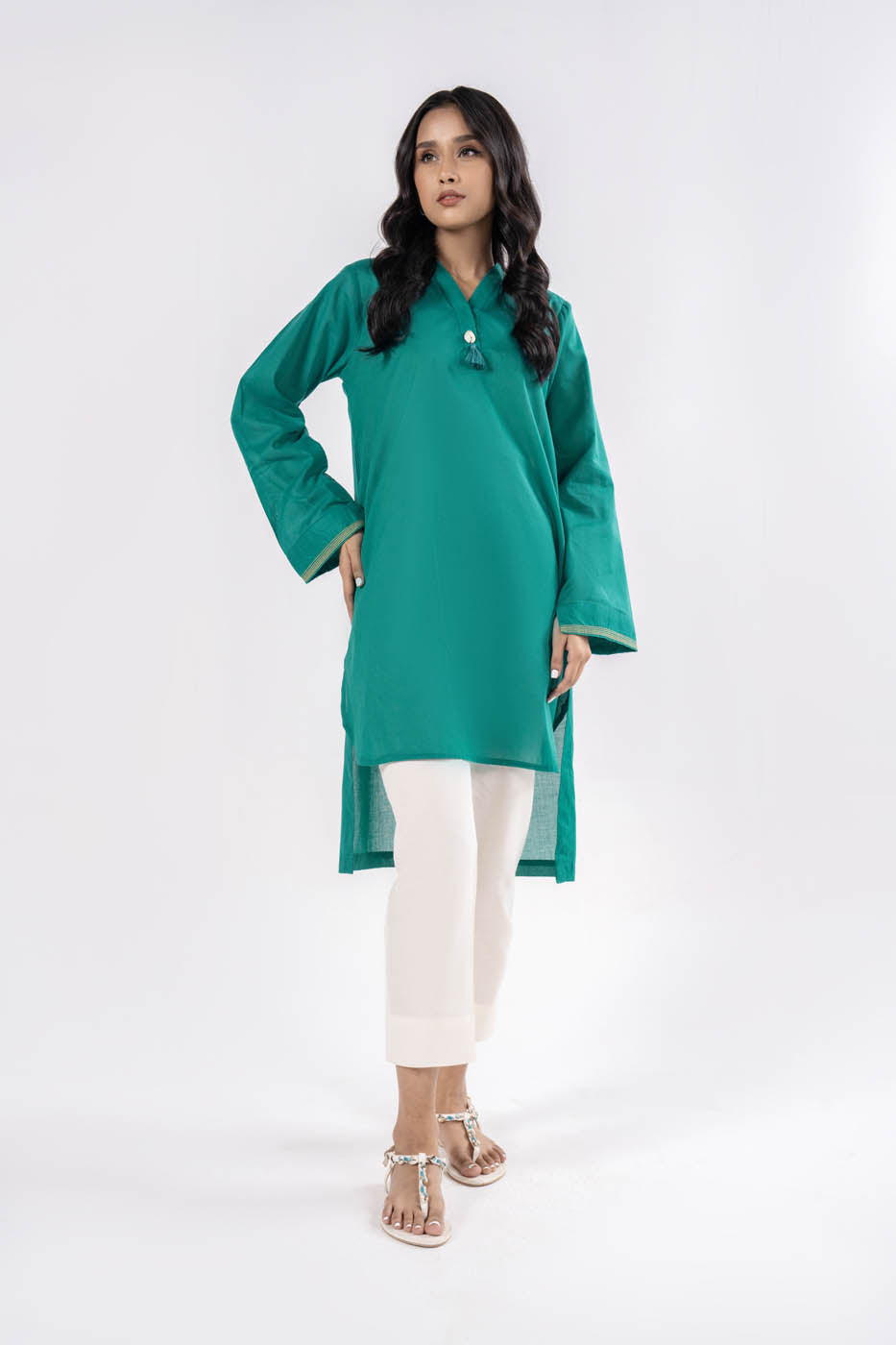 Dyed Lawn Kurti