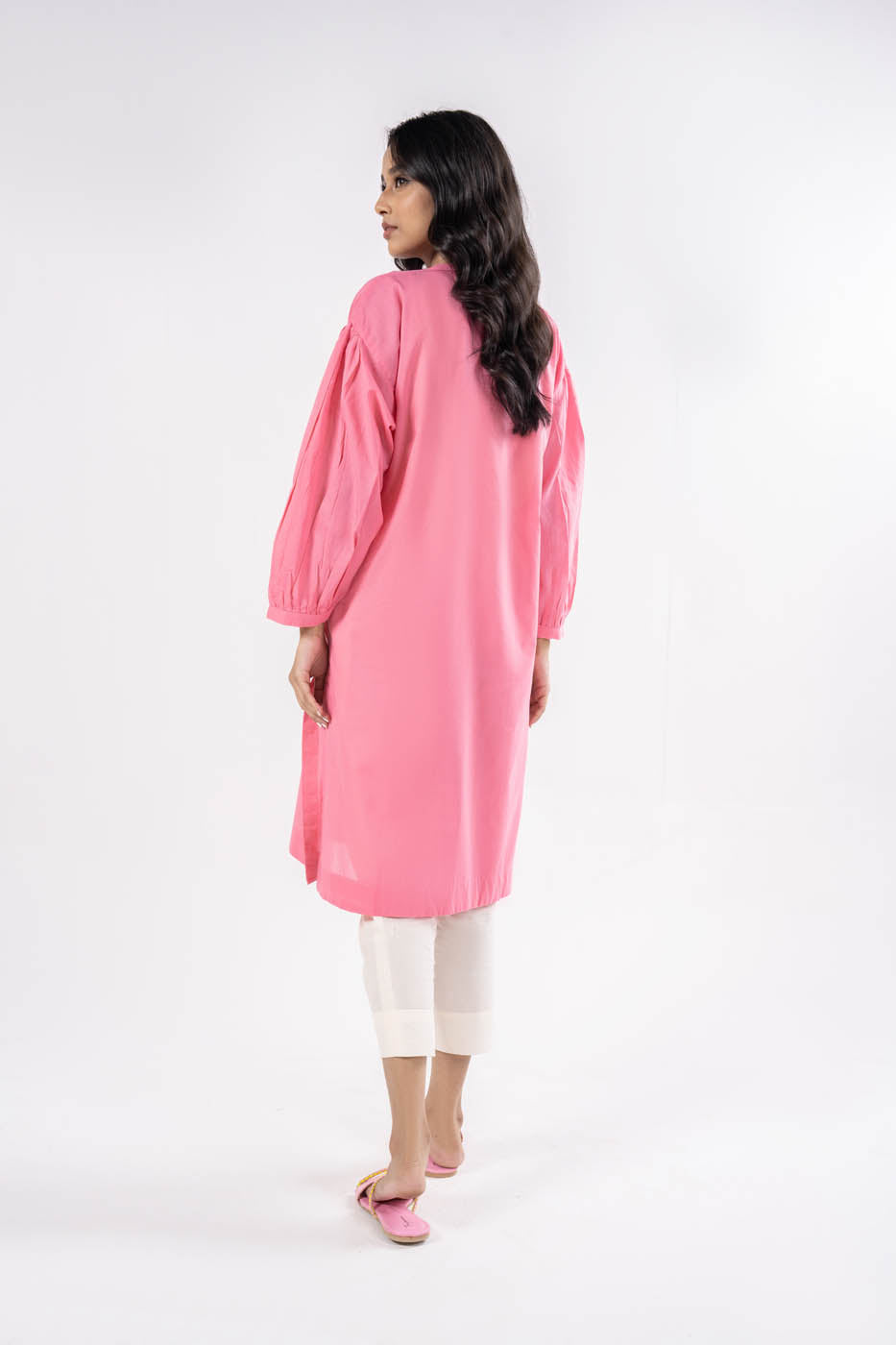 Dyed Lawn Kurti