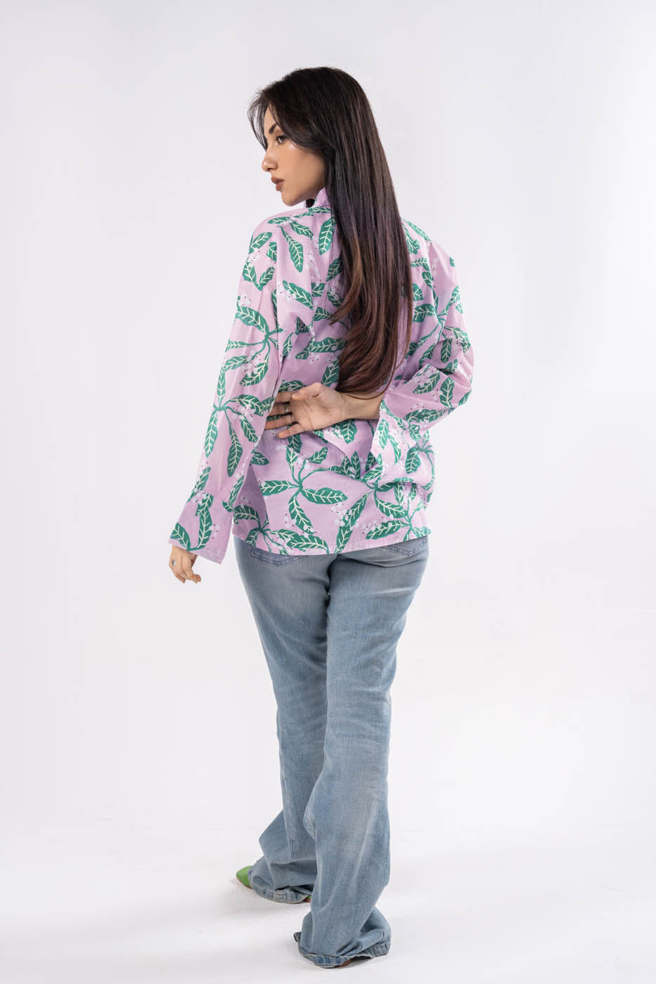 Printed Cambric Shirt