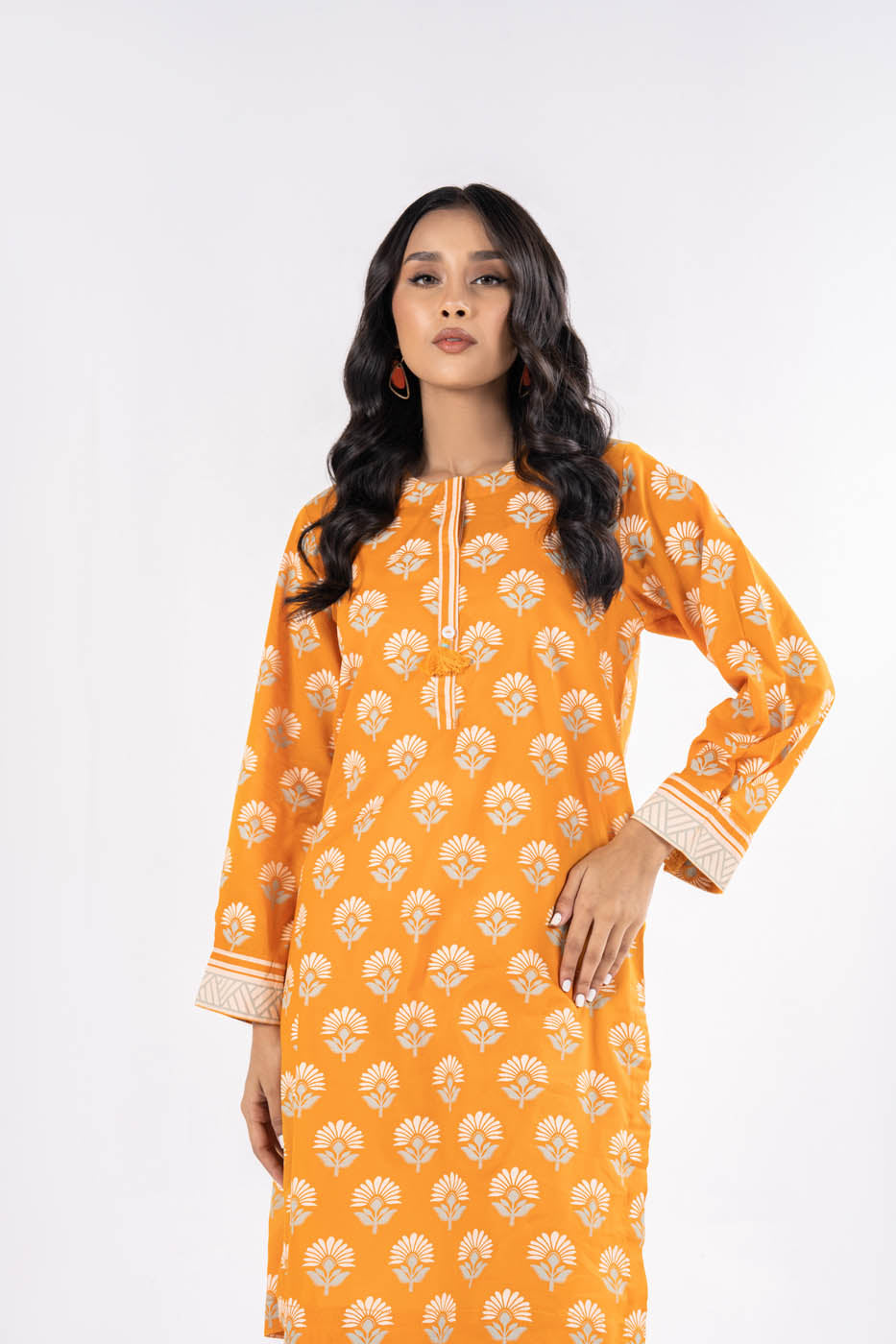 Printed Lawn Kurti