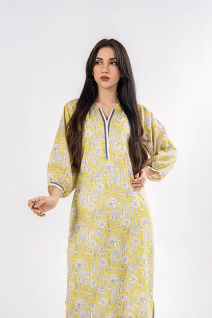 Printed Lawn Kurti