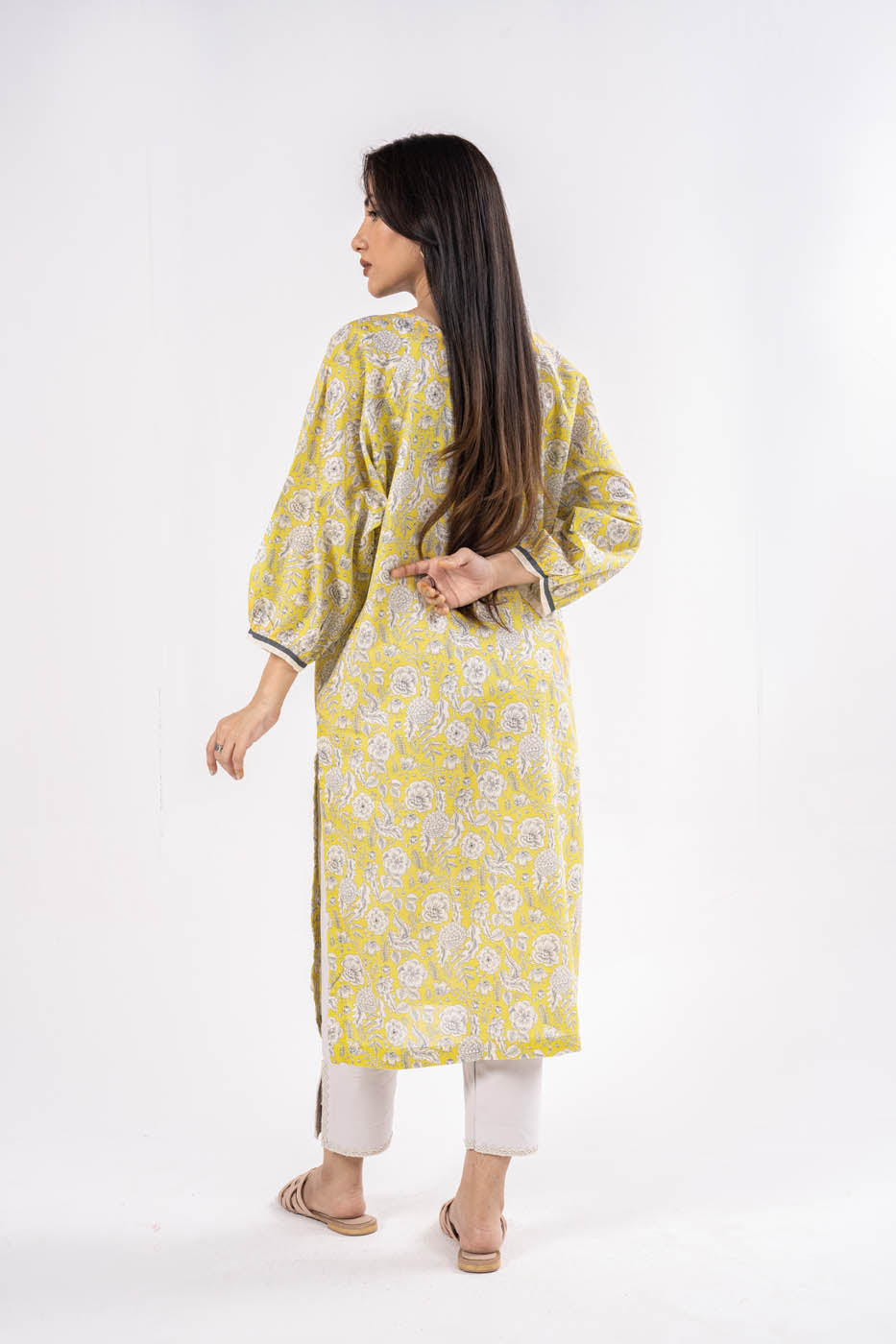 Printed Lawn Kurti
