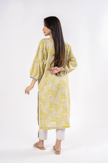 Printed Lawn Kurti