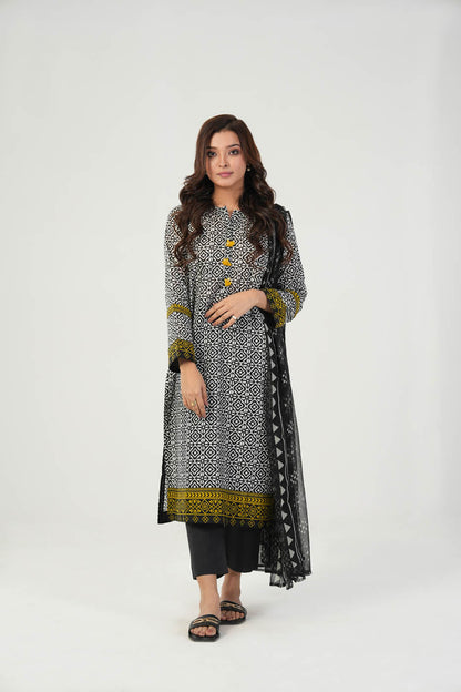 2 Pc Printed Lawn Outfit