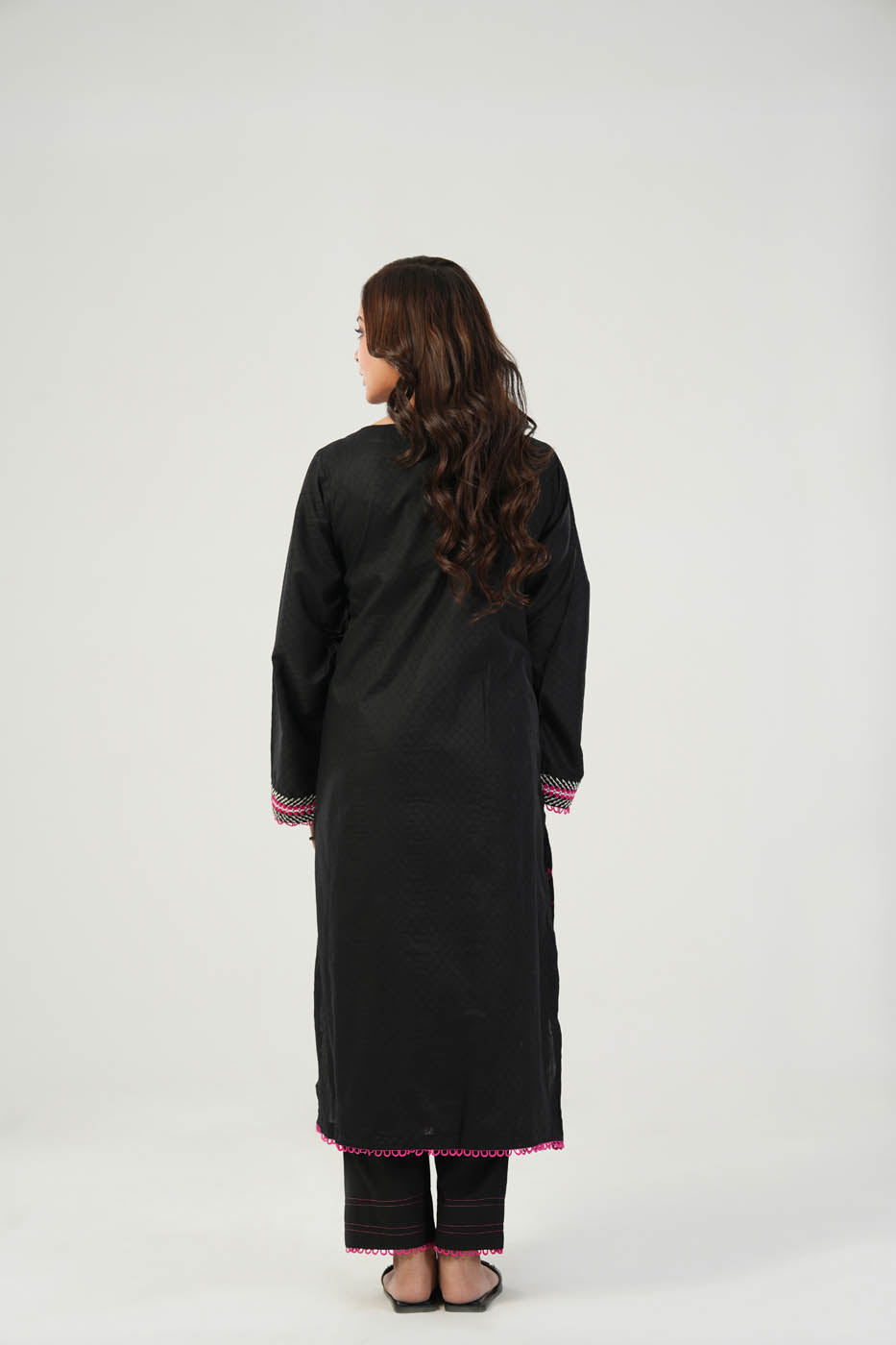 2 Pc Dyed Embroidered Outfit