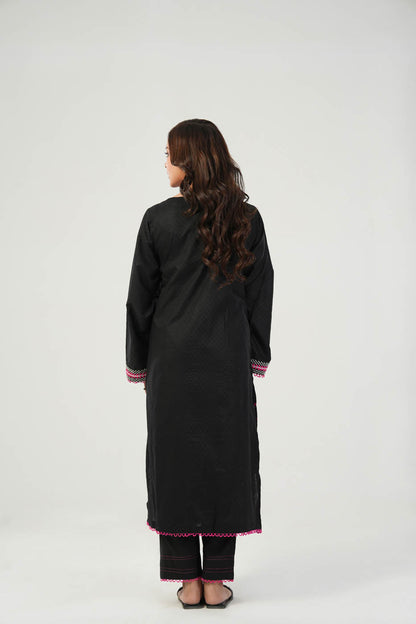 2 Pc Dyed Embroidered Outfit