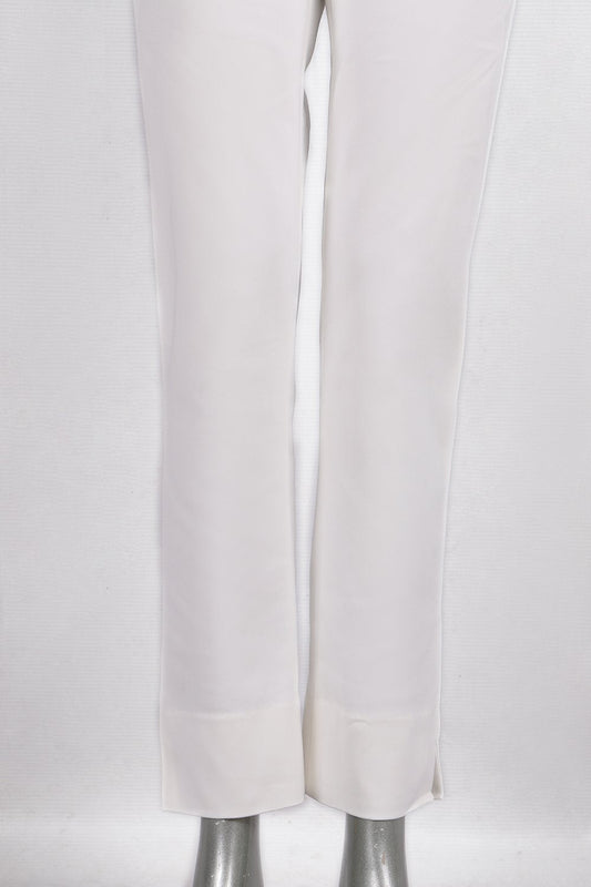 Nishat Linen - White Dyed Pants