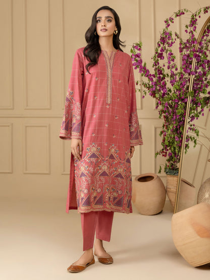 Limelight - 2 Piece Yarn Dyed Suit-Embroidered (Unstitched)