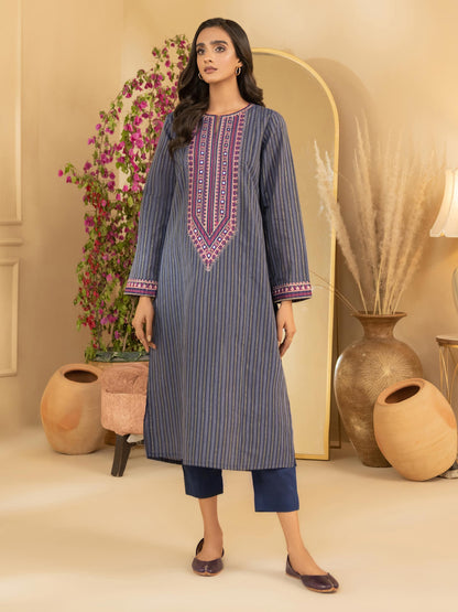 Limelight - 2 Piece Yarn Dyed Suit-Embroidered (Unstitched)