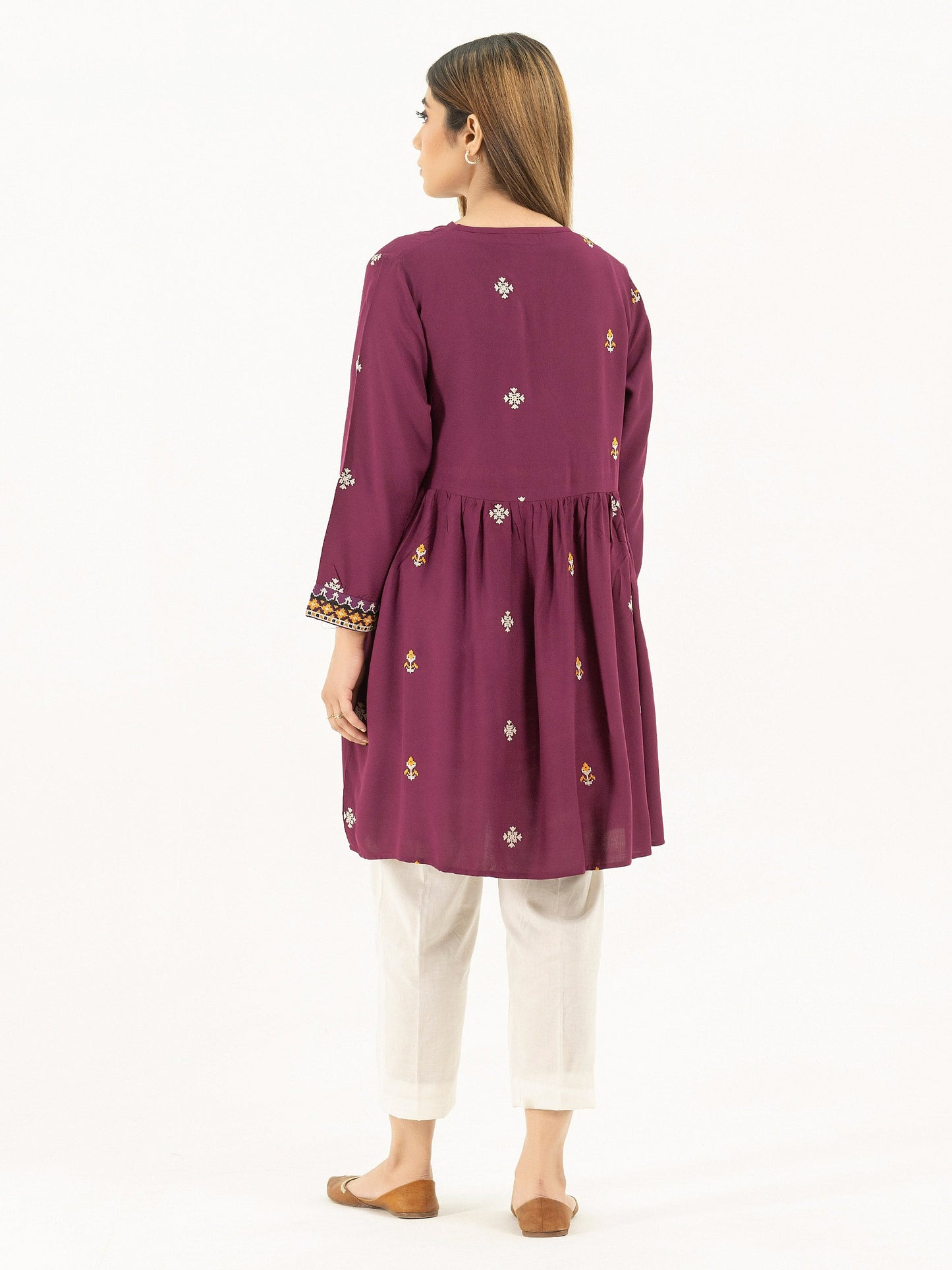 Lawn Kurti-Embroidered (Pret)