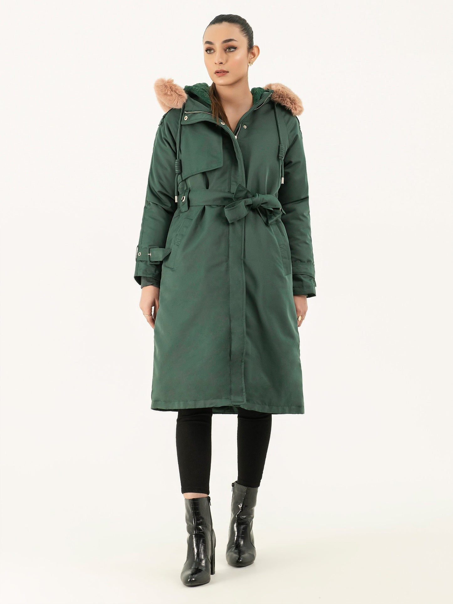 Limelight - Hooded Long Jacket