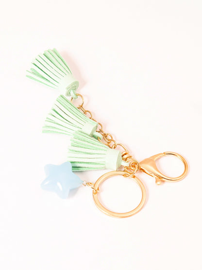 Limelight - Tassel and Star Keychain