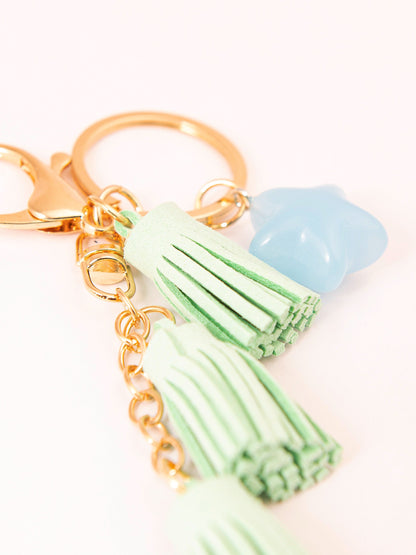 Limelight - Tassel and Star Keychain