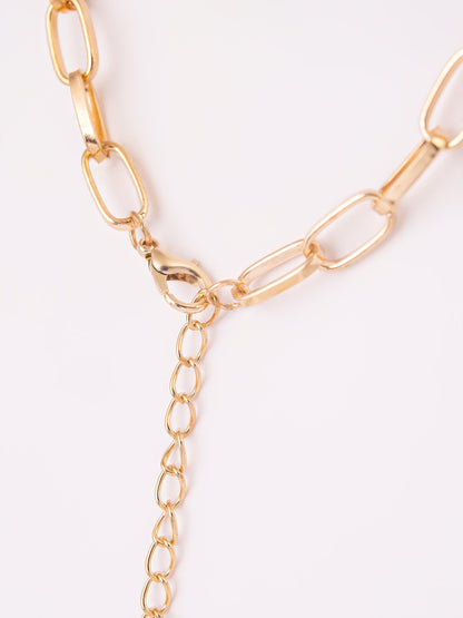 Limelight - Golden Looped Necklace