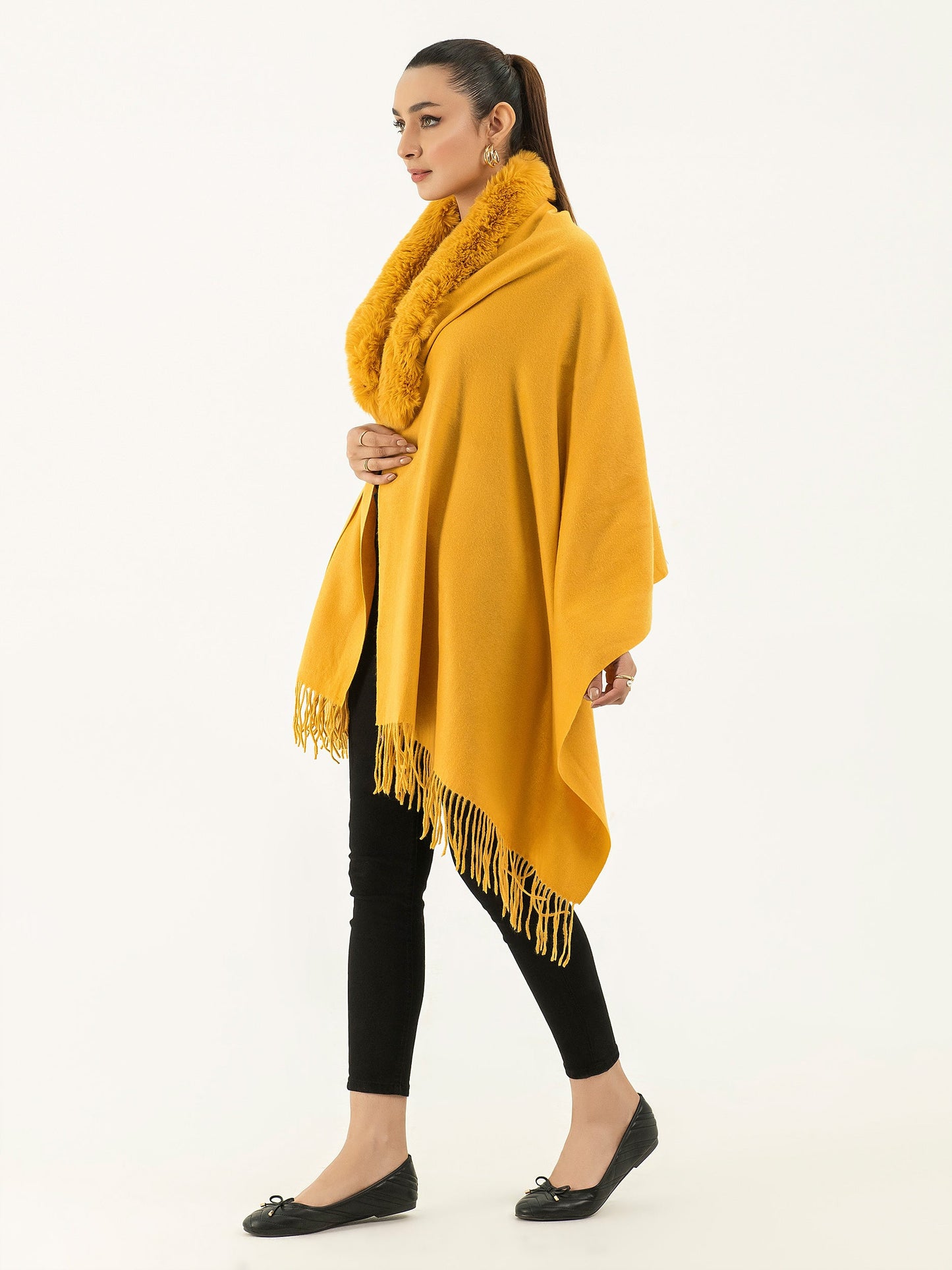 Fur Cape Shawl