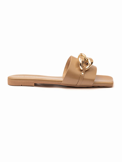 Limelight - Chain Embellished Flats
