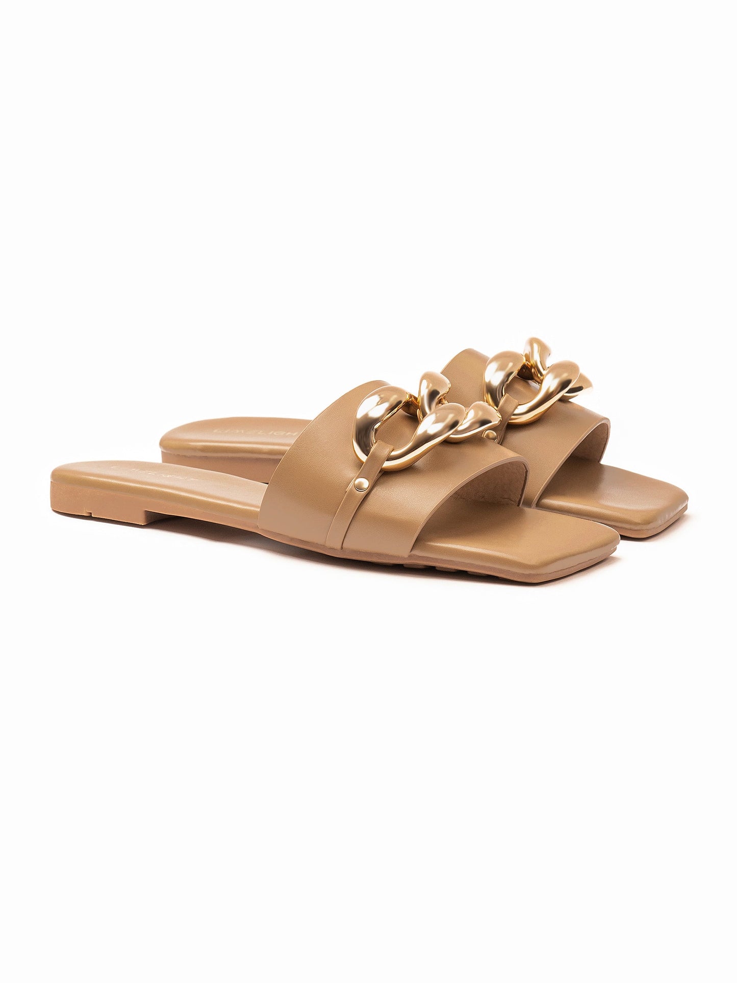Limelight - Chain Embellished Flats