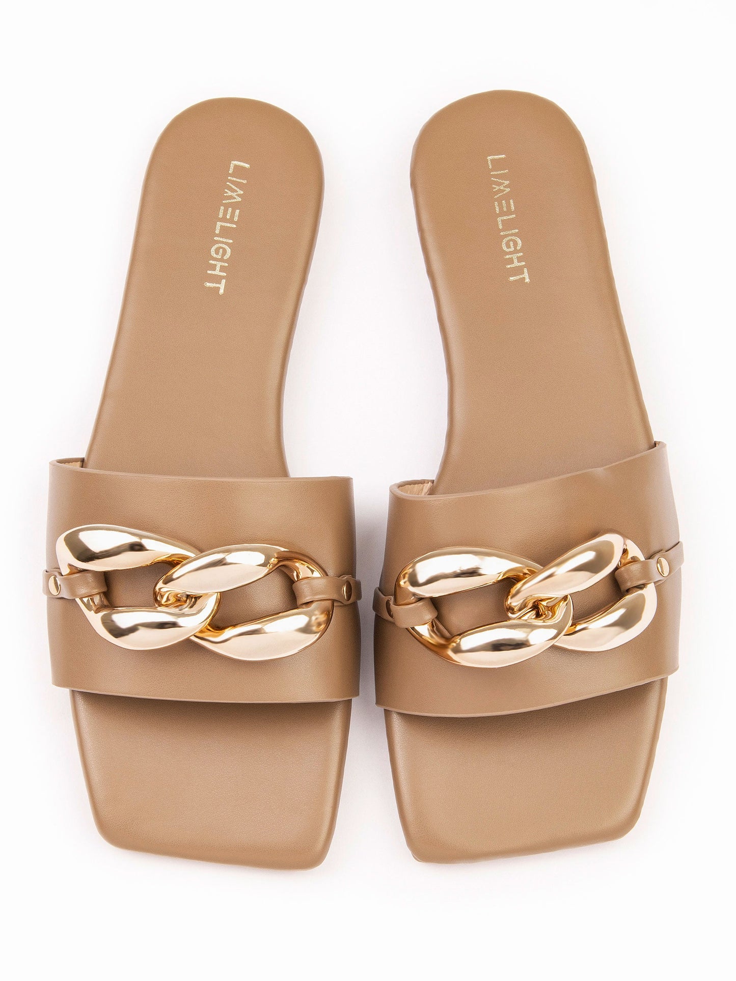 Limelight - Chain Embellished Flats