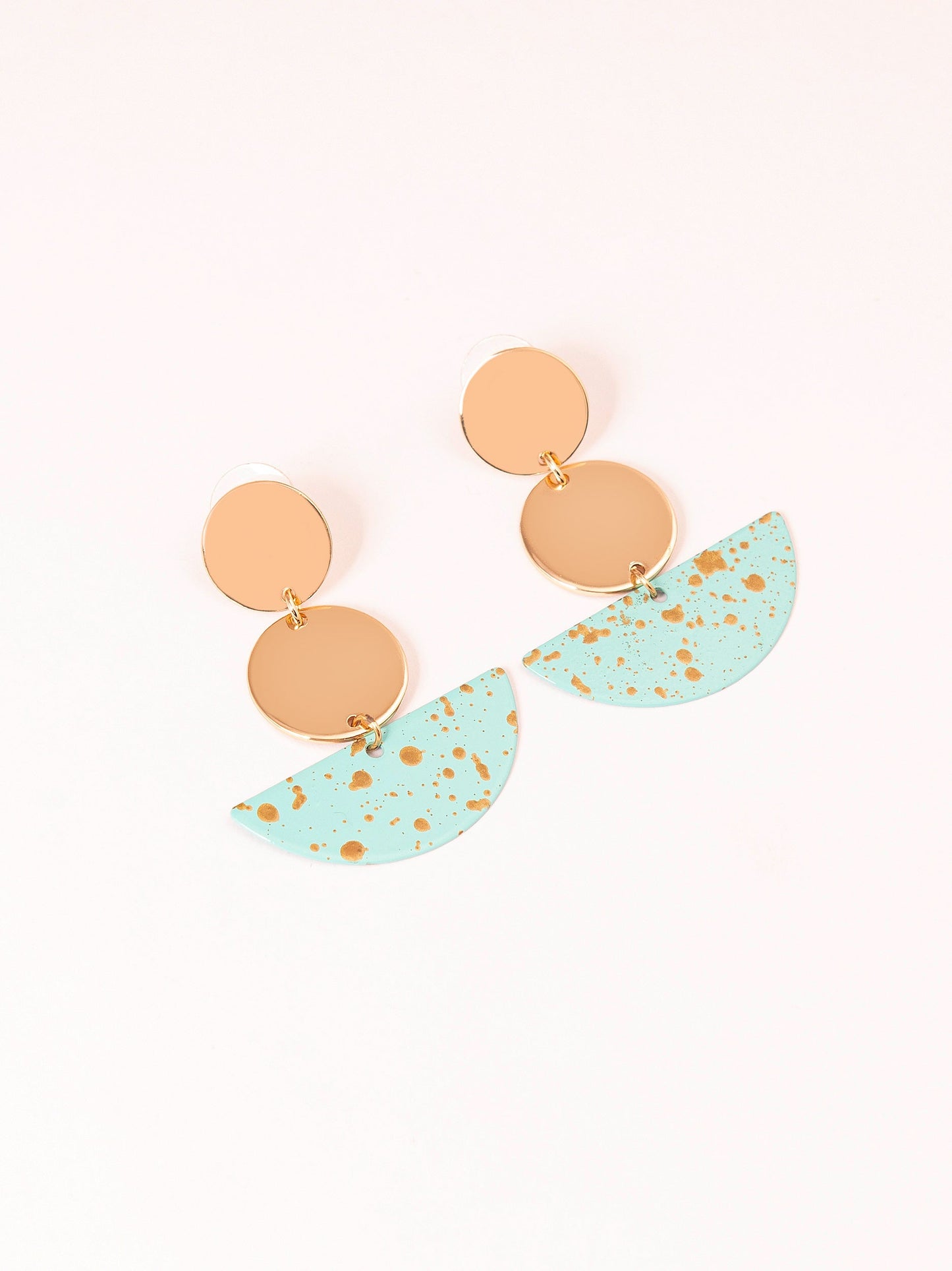 Limelight - Geometric Drop Earrings