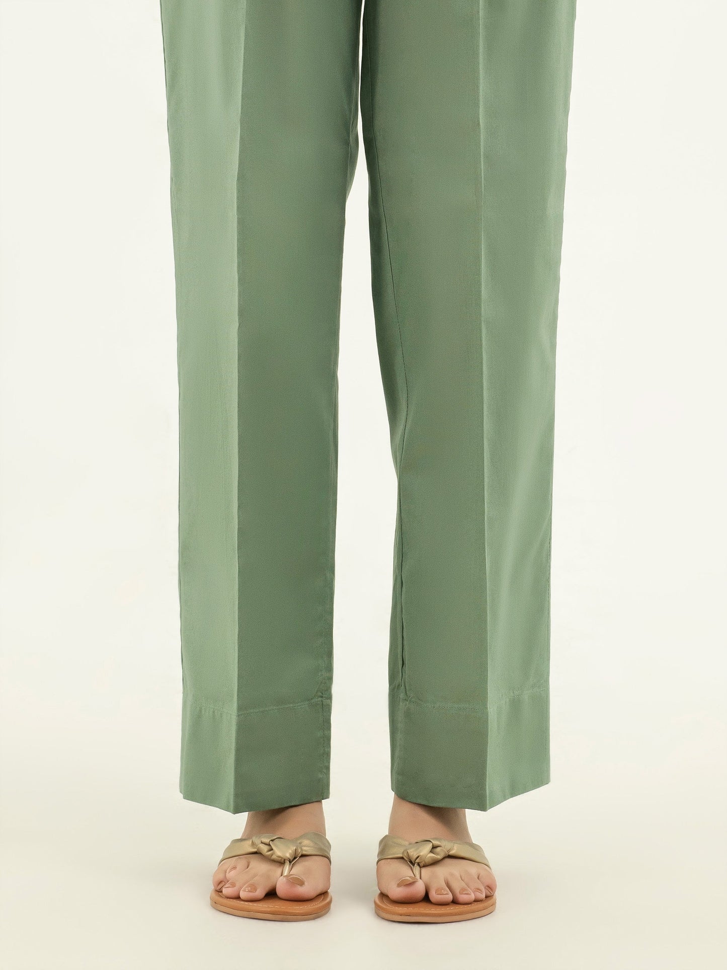 Dyed Winter Cotton Trousers