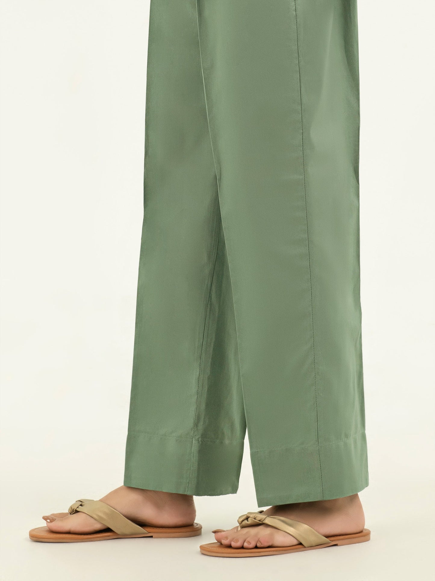 Dyed Winter Cotton Trousers