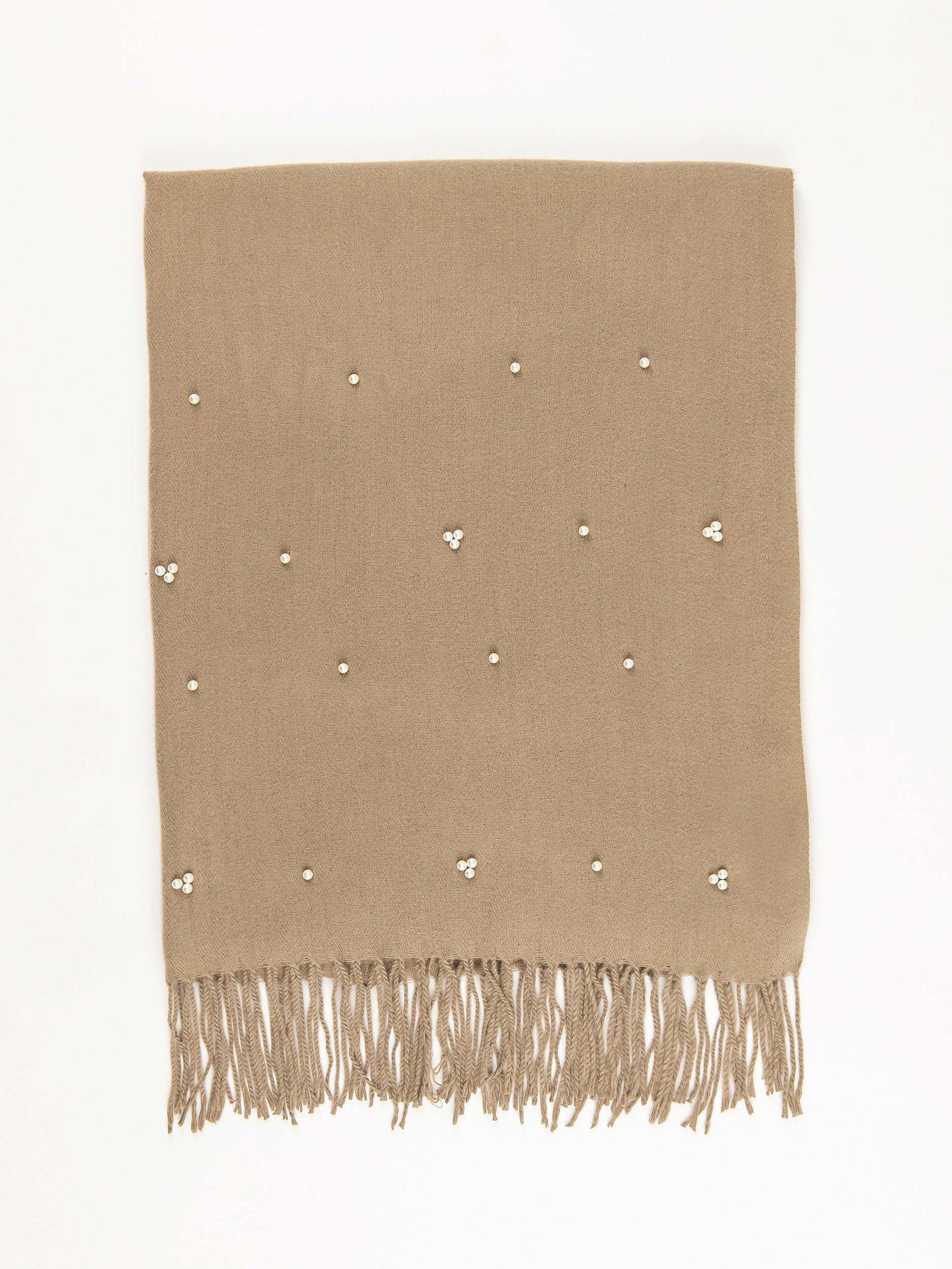 Limelight - Pearl Embellished Woolen Shawl