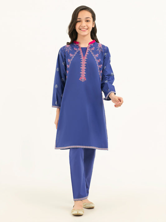 2 Piece Winter Cotton Suit-Printed (Pret)