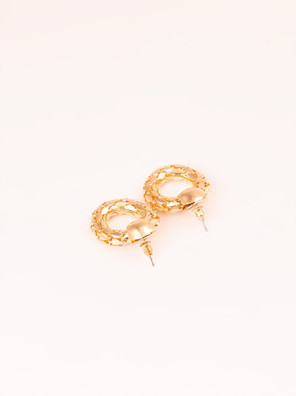 Circular Drop Earrings