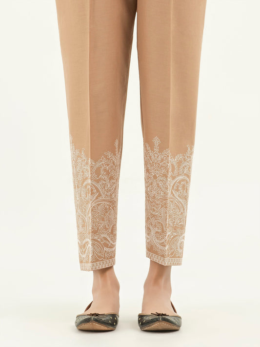 Embroidered Winter Cotton Trousers(Pret)