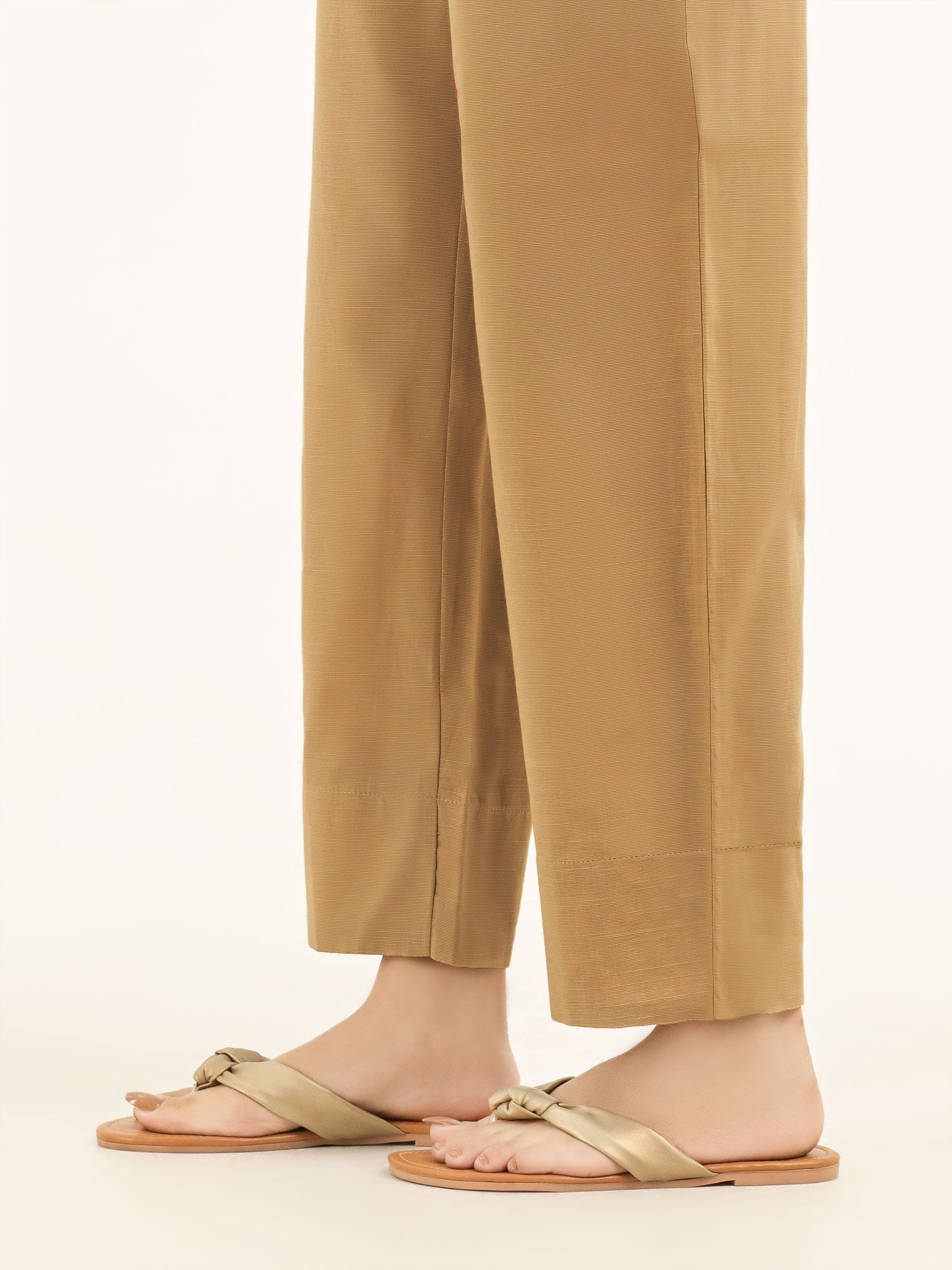 Dyed Khaddar Trousers