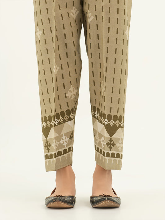 Limelight - Printed Khaddar Trousers(Pret)