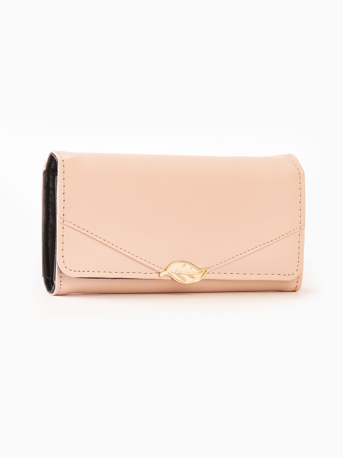 Limelight - Metalic Leaf Brooch Wallet