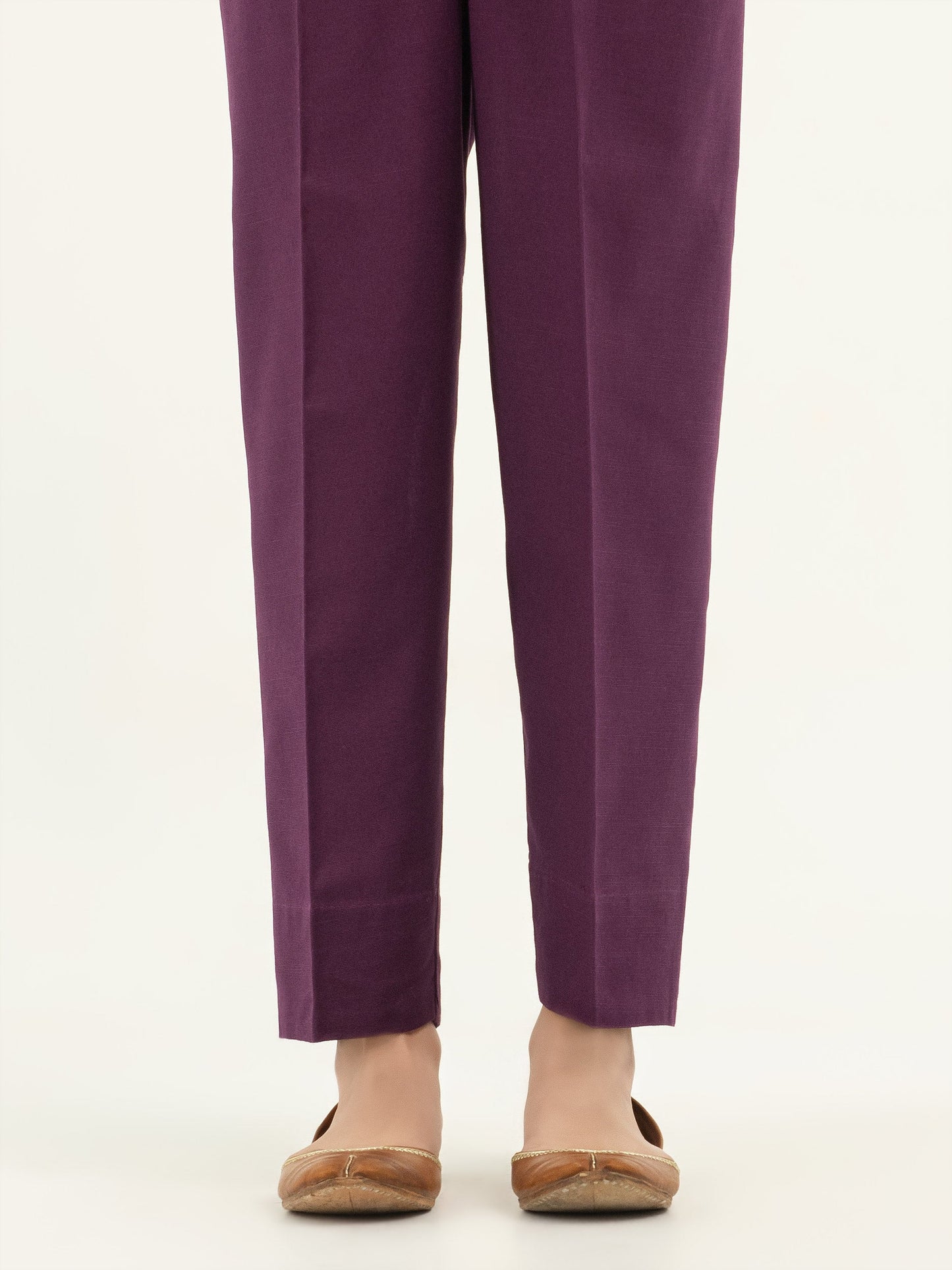 Dyed Khaddar Trousers(Pret)