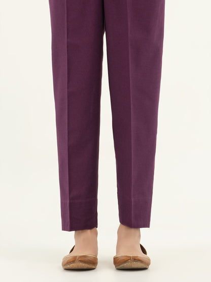 Dyed Khaddar Trousers(Pret)