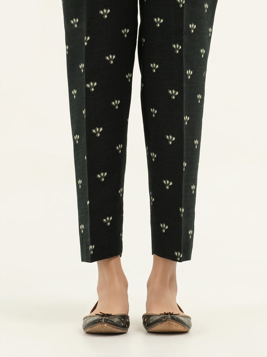 Printed Khaddar Trousers(Pret)