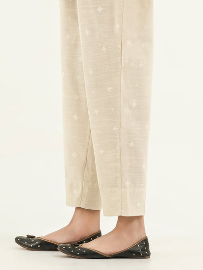 Embroidered Khaddar Trousers(Pret)