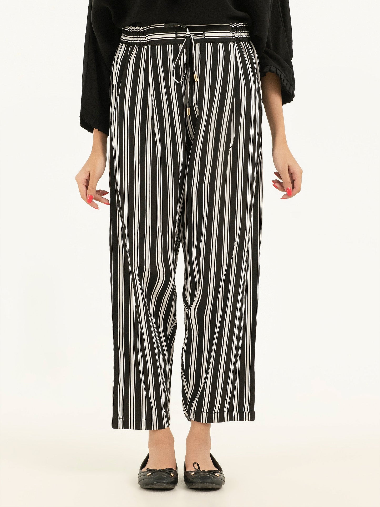 Limelight - Printed Linen Pants